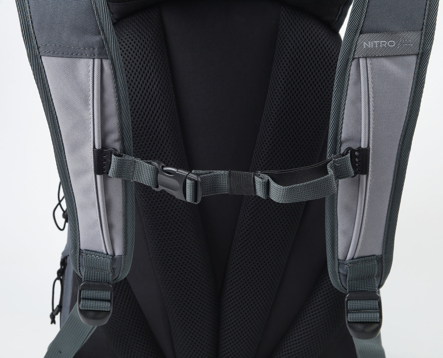 Nitro Stas 29L Rucksack mit 15 Zoll Laptopfach GRAPHITE (Grau)