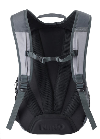 Nitro Stas 29L Rucksack mit 15 Zoll Laptopfach GRAPHITE (Grau)