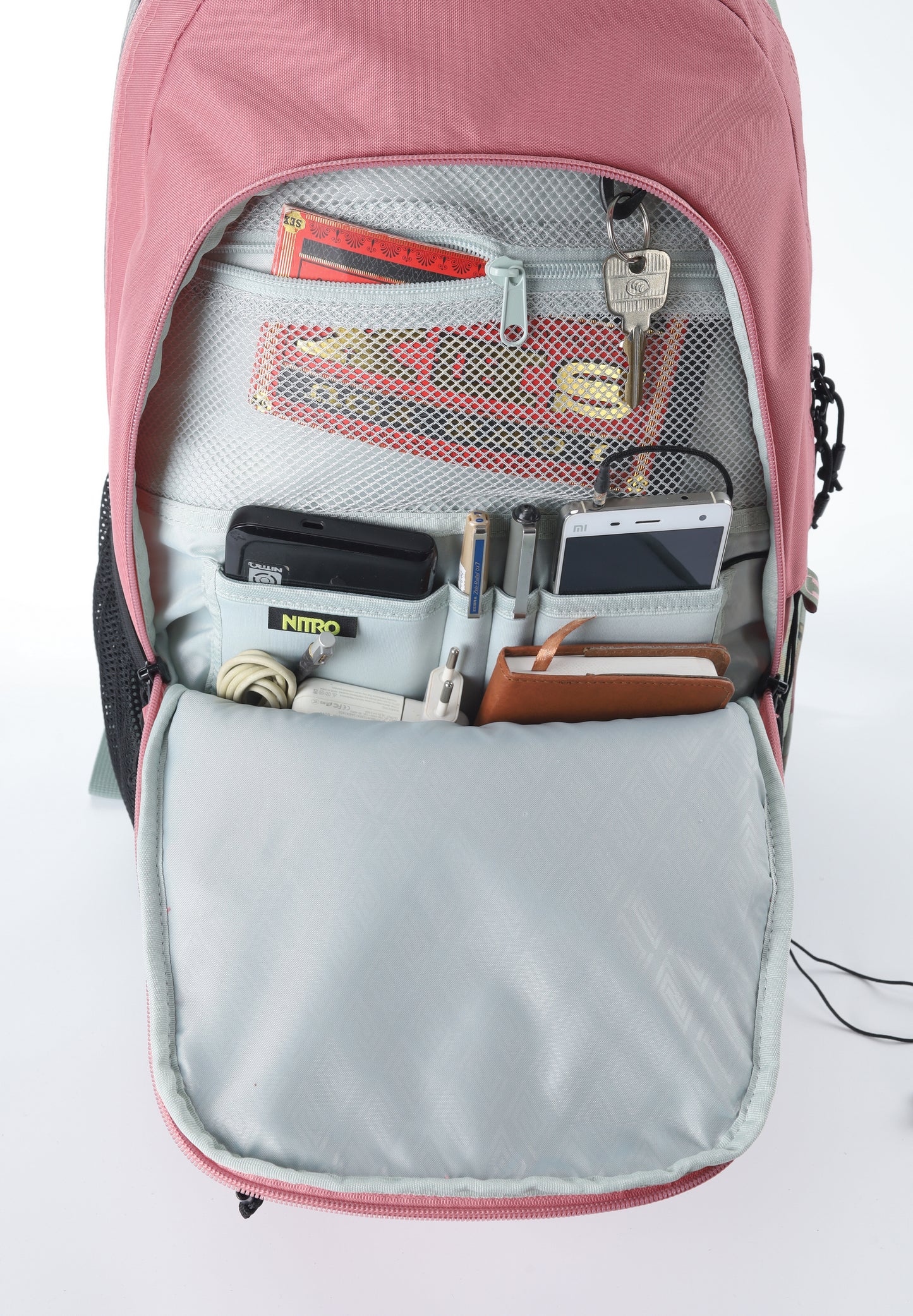 Nitro Stash 29L Rucksack mit 15 Zoll Laptopfach WOODROSE