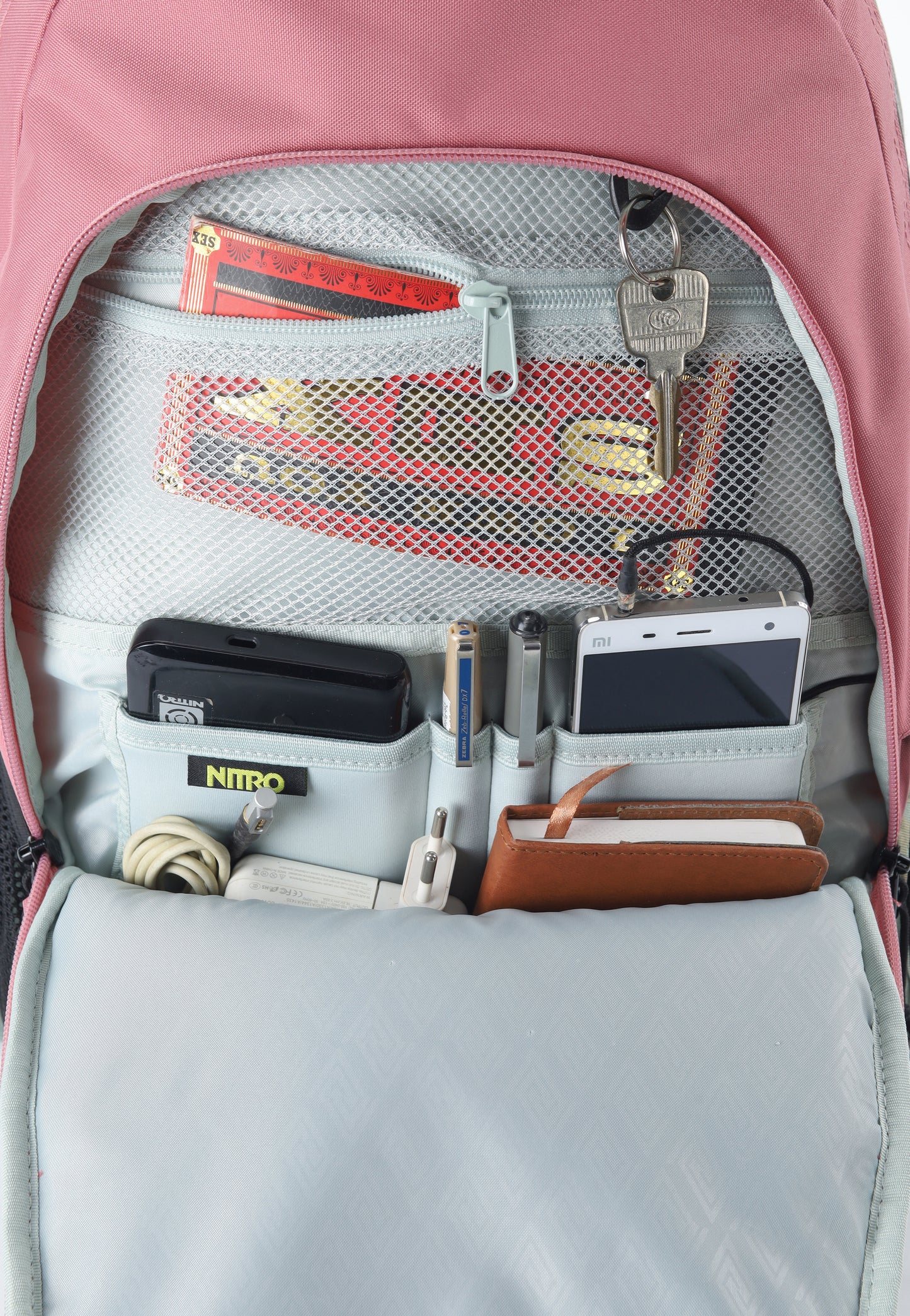 Nitro Stash 29L Rucksack mit 15 Zoll Laptopfach WOODROSE