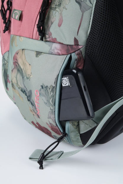 Nitro Stash 29L Rucksack mit 15 Zoll Laptopfach WOODROSE