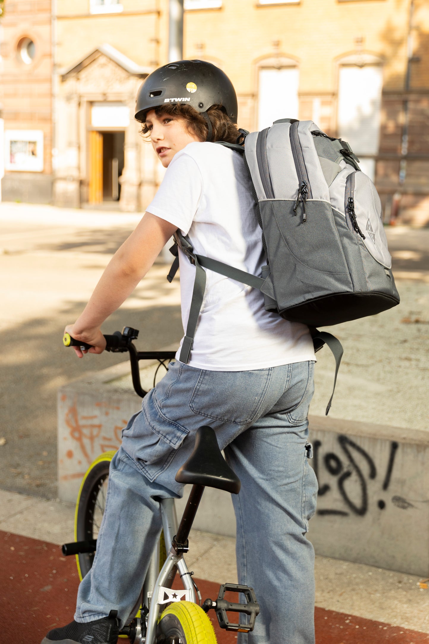 Nitro Superhero 30L Rucksack Schulrucksack GRAPHITE