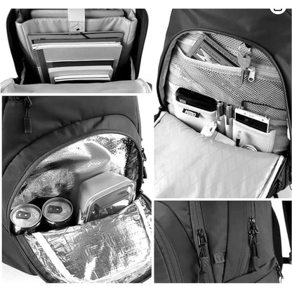 Nitro Stash 29L Rucksack mit 15 Zoll Laptopfach – Blur Blue Trims