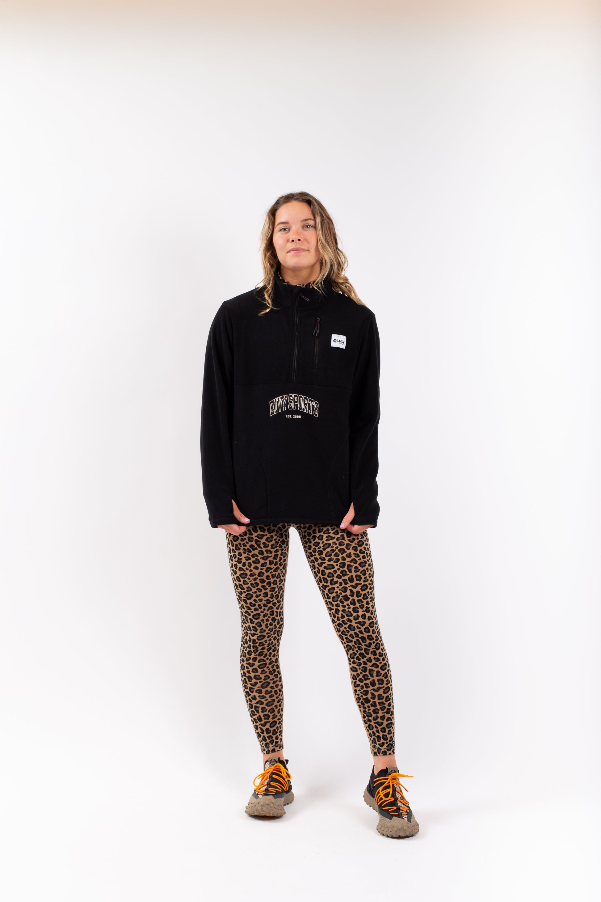 Eivy Techlight Halfzip Fleece Snowboard Black