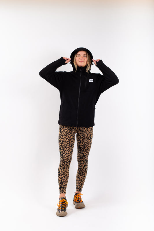 Eivy Techlight Ziphood Fleece Snowboard Black