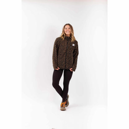 Eivy Techlight Ziphood Fleece Snowboard Leopard