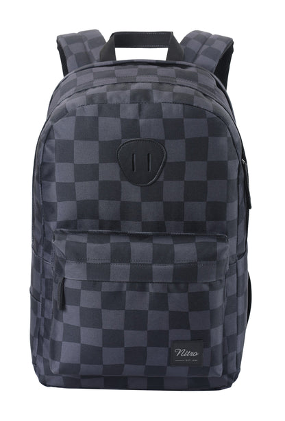 Nitro Urban Plus 28L Rucksack mit 15 Zoll Laptopfach Checker