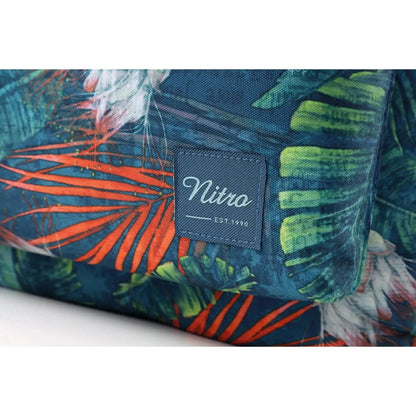 Nitro Urban Plus 28L Rucksack mit 15 Zoll Laptopfach Tropical