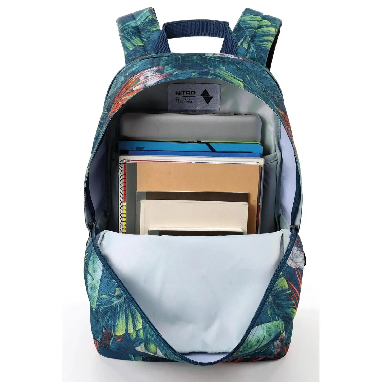Nitro Urban Plus 28L Rucksack mit 15 Zoll Laptopfach Tropical