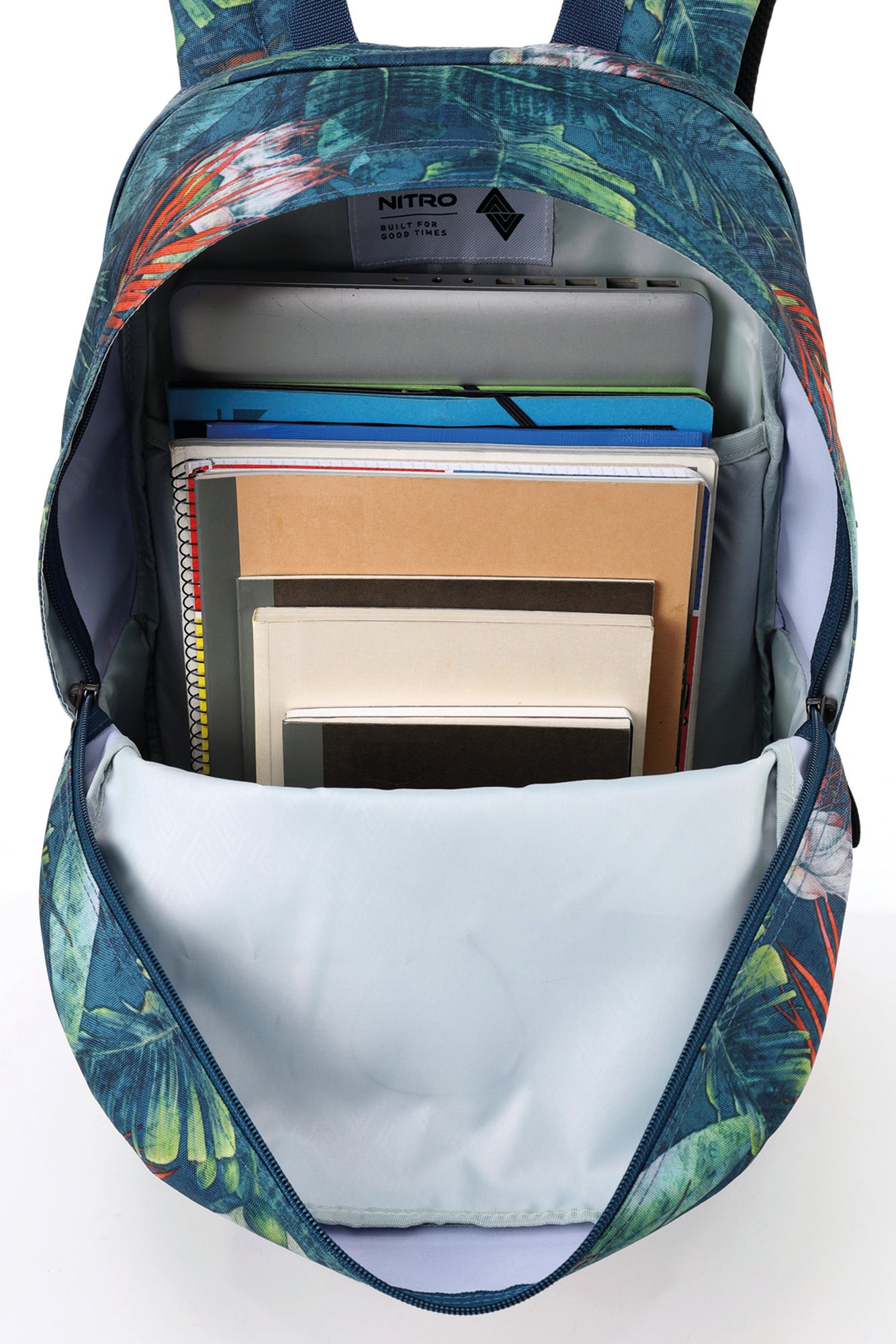 Nitro Urban Plus 28L Rucksack mit 15 Zoll Laptopfach Tropical