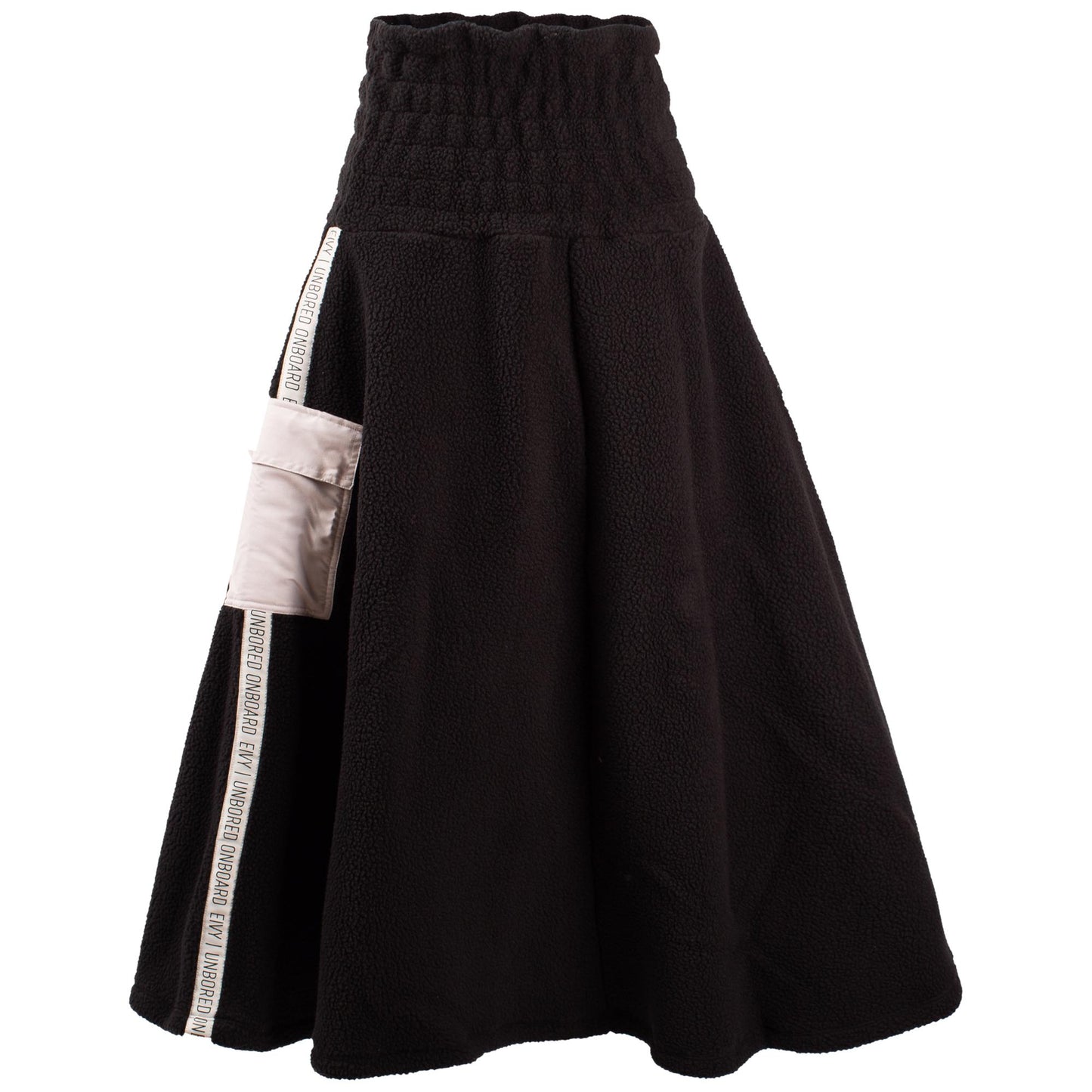 Eivy Valley Sherpa Skirt Black Damen Fleece Rock