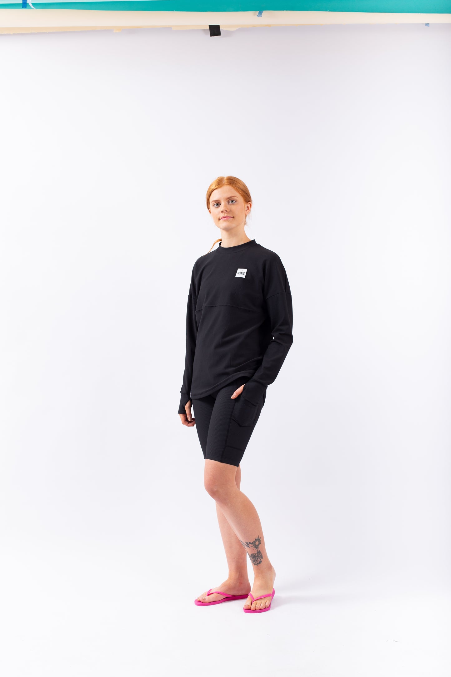 Eivy VENTURE RIB TOP Longsleeve Black Funktionsshirt Schwarz
