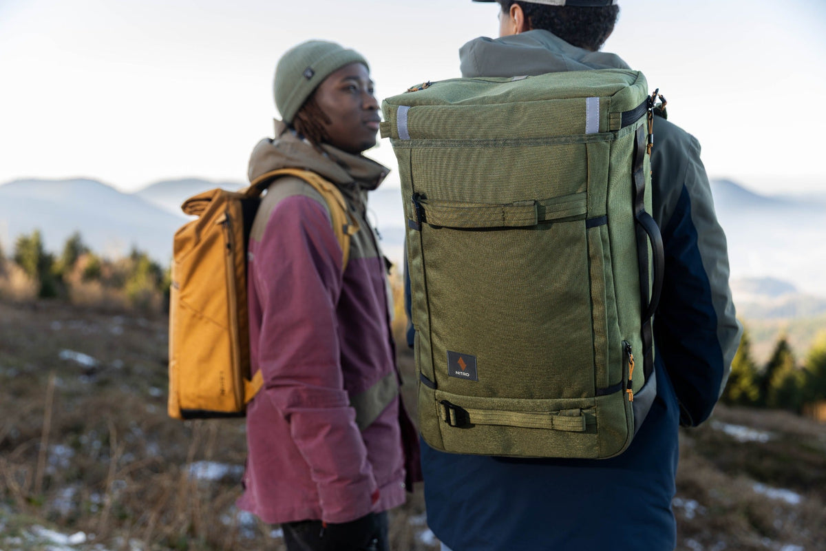 Nitro FIVE-O Amber Glow und Magic Moss unterwegs in der Natur