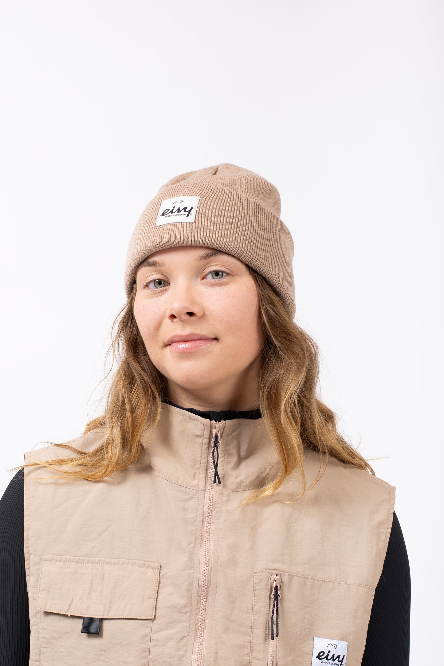 Eivy Watcher Beanie Sand Damen Mütze