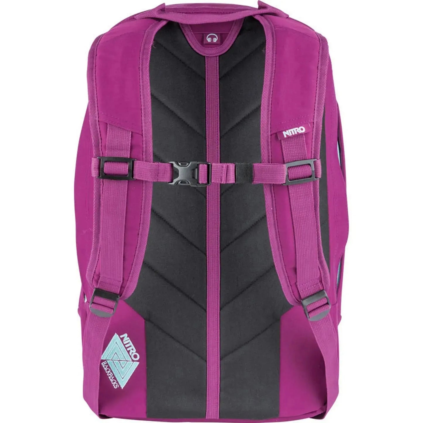 Nitro Aerial 27L Rucksack  mit 15 Zoll Laptopfach Grateful Pink