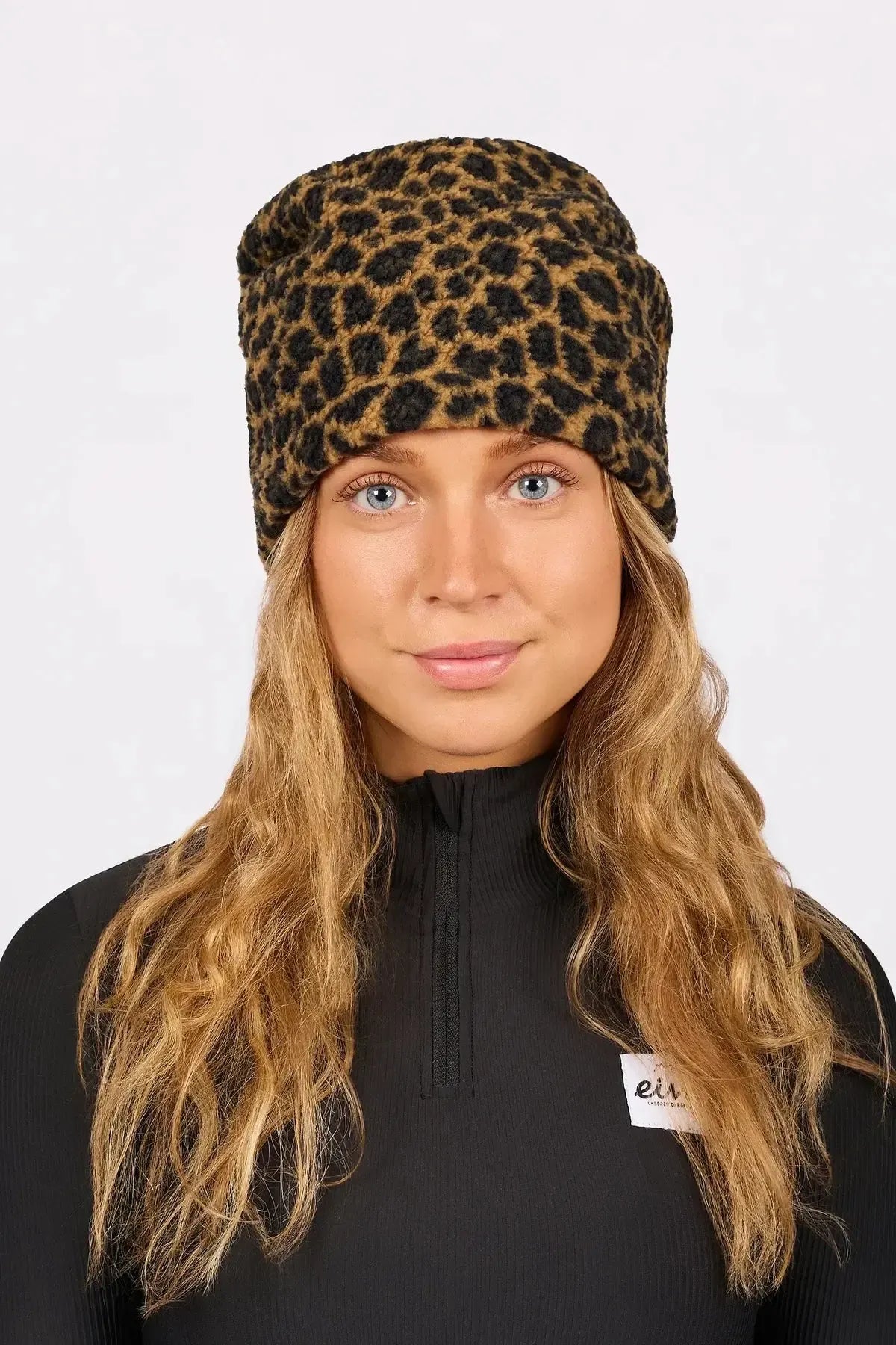 Eivy Beanie Sherpa Neckwarmer Damen-Halswärmer 2027 – Leopard