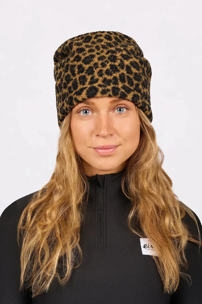 Eivy Beanie Sherpa Neckwarmer Damen-Halswärmer 2027 – Leopard