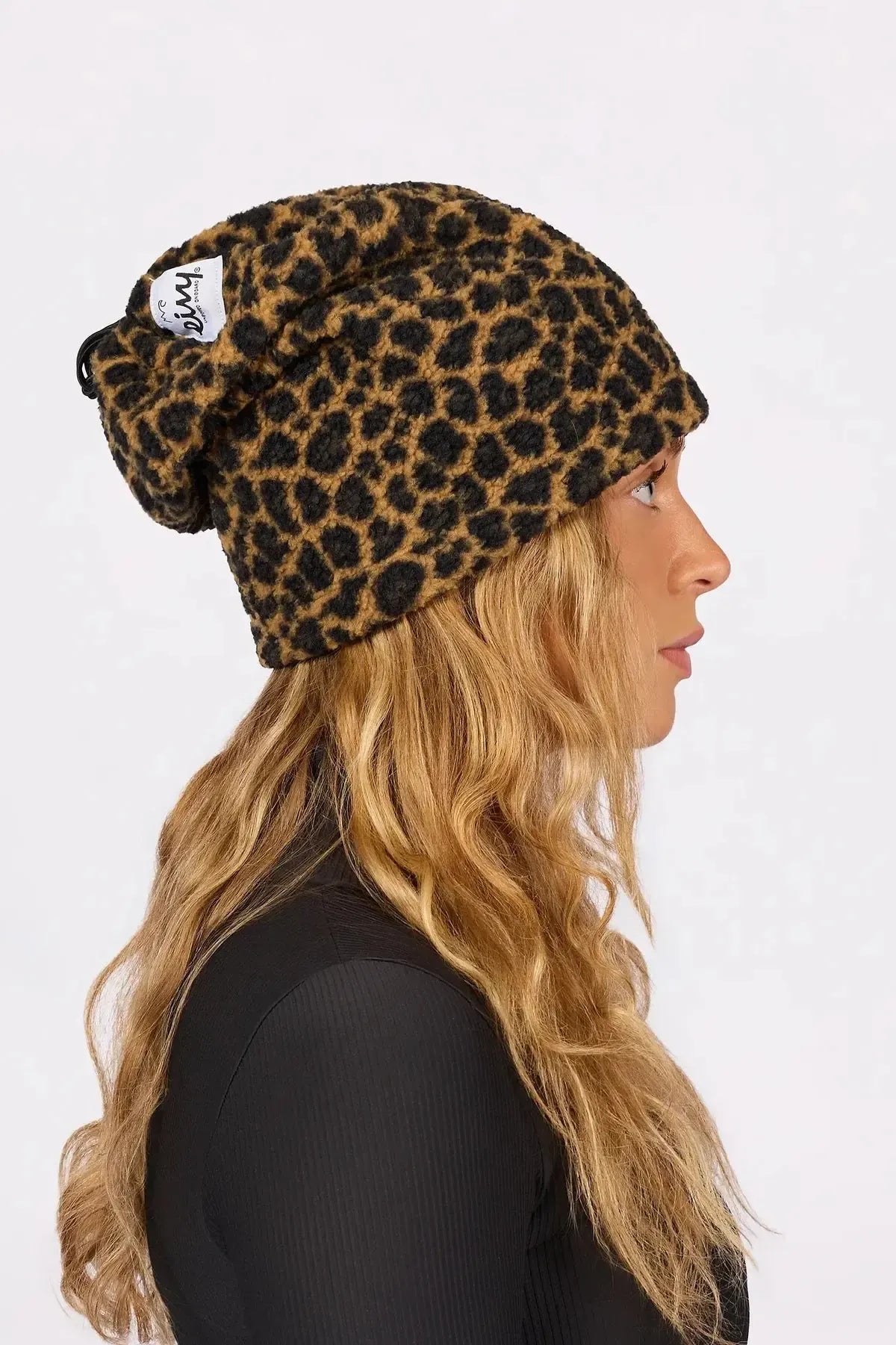 Eivy Beanie Sherpa Neckwarmer Damen-Halswärmer 2027 – Leopard