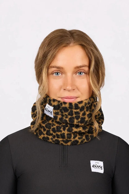 Eivy Beanie Sherpa Neckwarmer Damen-Halswärmer 2027 – Leopard