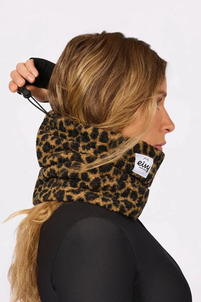 Eivy Beanie Sherpa Neckwarmer Damen-Halswärmer 2027 – Leopard