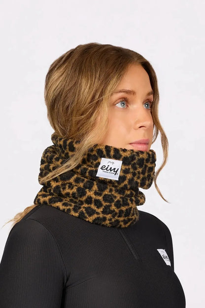 Eivy Beanie Sherpa Neckwarmer Damen-Halswärmer 2027 – Leopard