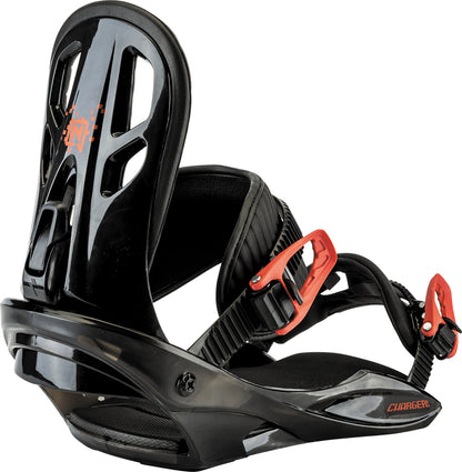 Nitro Kinder CHARGER cardboard box Snowboard-Bindung Red