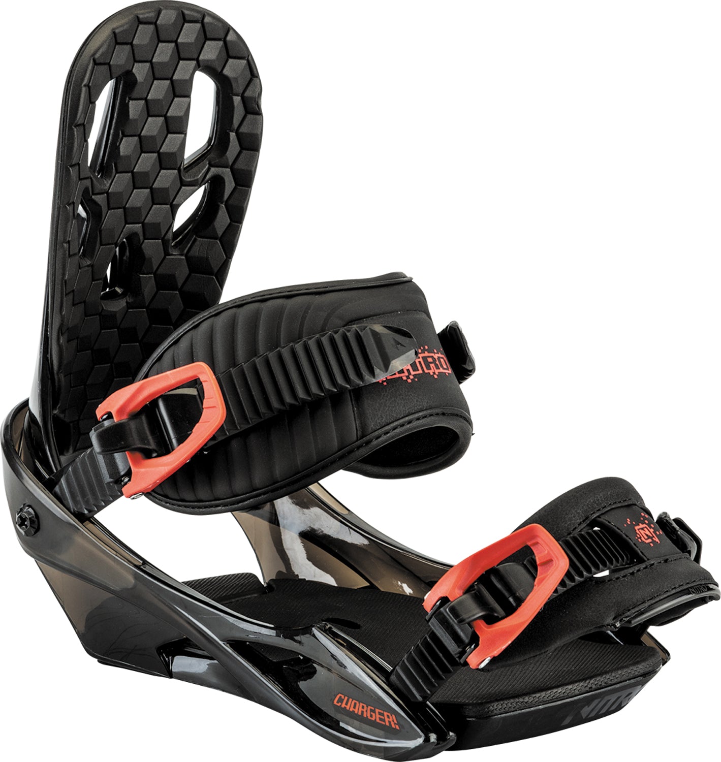 Nitro Kinder CHARGER cardboard box Snowboard-Bindung Red