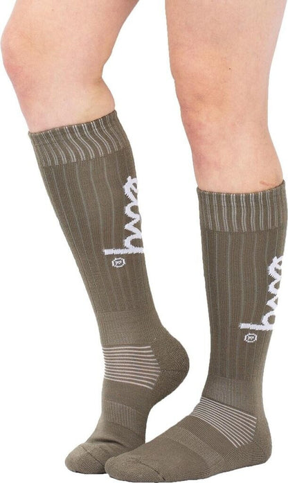 Eivy Rib Wool Socks – Olive