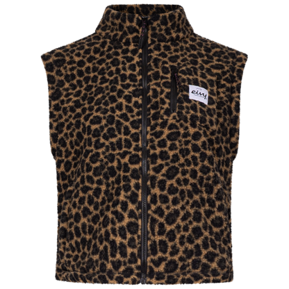 Eivy Boxy Sherpa Vest 2027 – Leopard