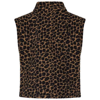 Eivy Boxy Sherpa Vest 2027 – Leopard