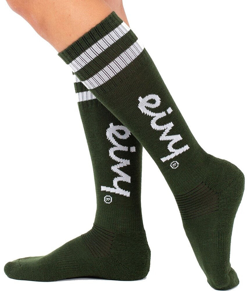 Eivy Damen Cheerleader Wool Socks – Forest Green