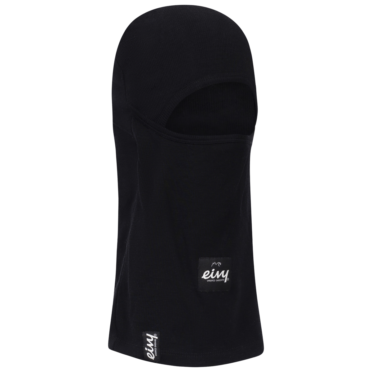 Eivy Hinge Merino Wool Rib Balaclava – Black | 2026/27
