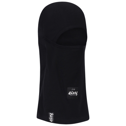 Eivy Hinge Merino Wool Rib Balaclava – Black | 2026/27