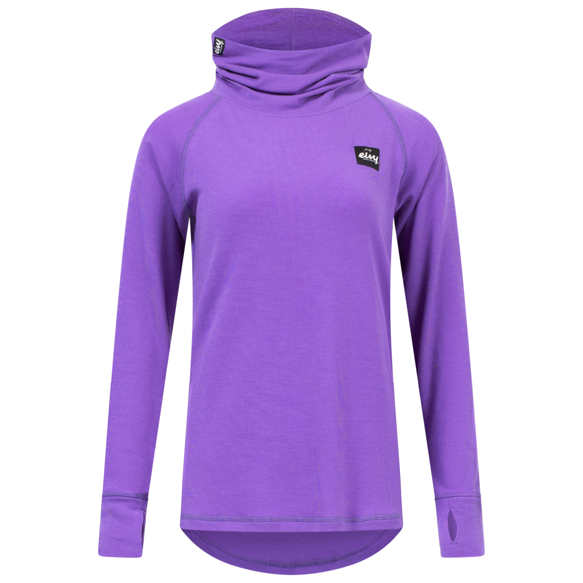 Eivy Icecold Merino Wool Rib Top – Grape | 2026/27