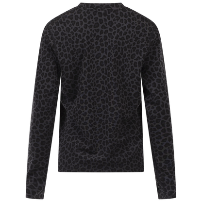 Eivy Loose Fit Merino Wool Top – Black Leopard | 2026/27