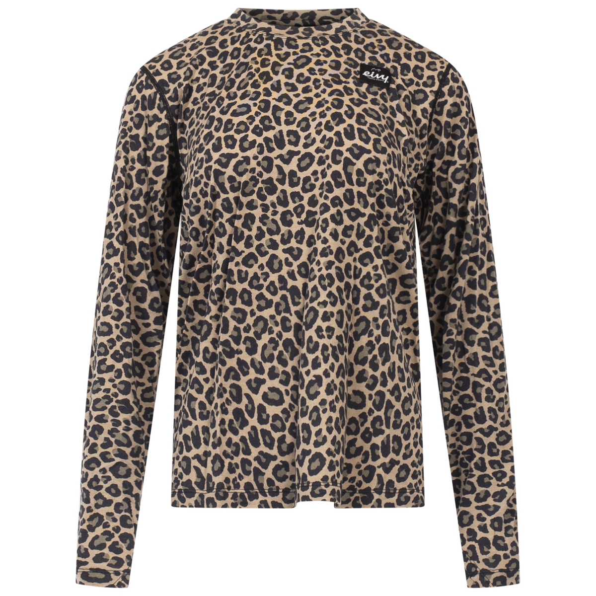 Eivy Loose Fit Merino Wool Top – Leopard | 2026/27