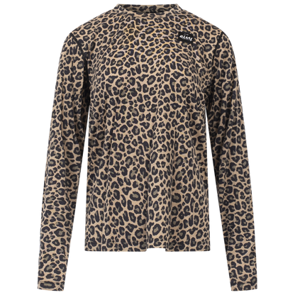 Eivy Loose Fit Merino Wool Top – Leopard | 2026/27