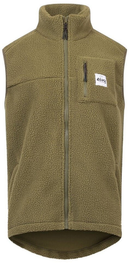 Eivy Lumberjackie Sherpa Vest Olive Fleeceweste weiches Sherpa-Vlies
