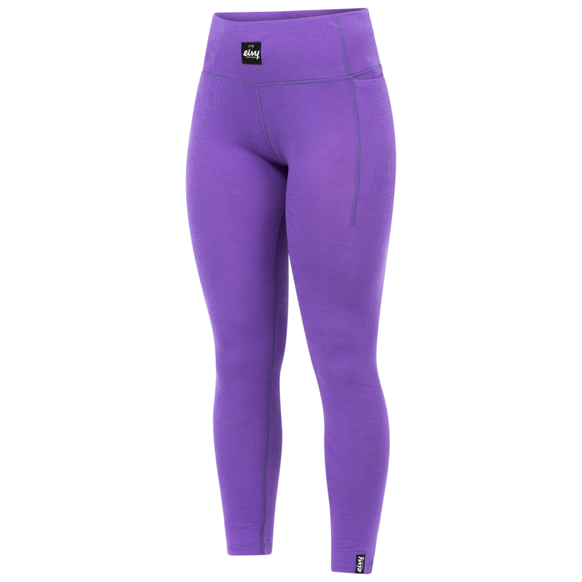 Eivy Pocket Wool Rib Tights 2027 – Grape