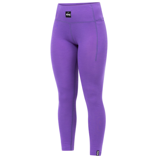 Eivy Pocket Wool Rib Tights 2027 – Grape