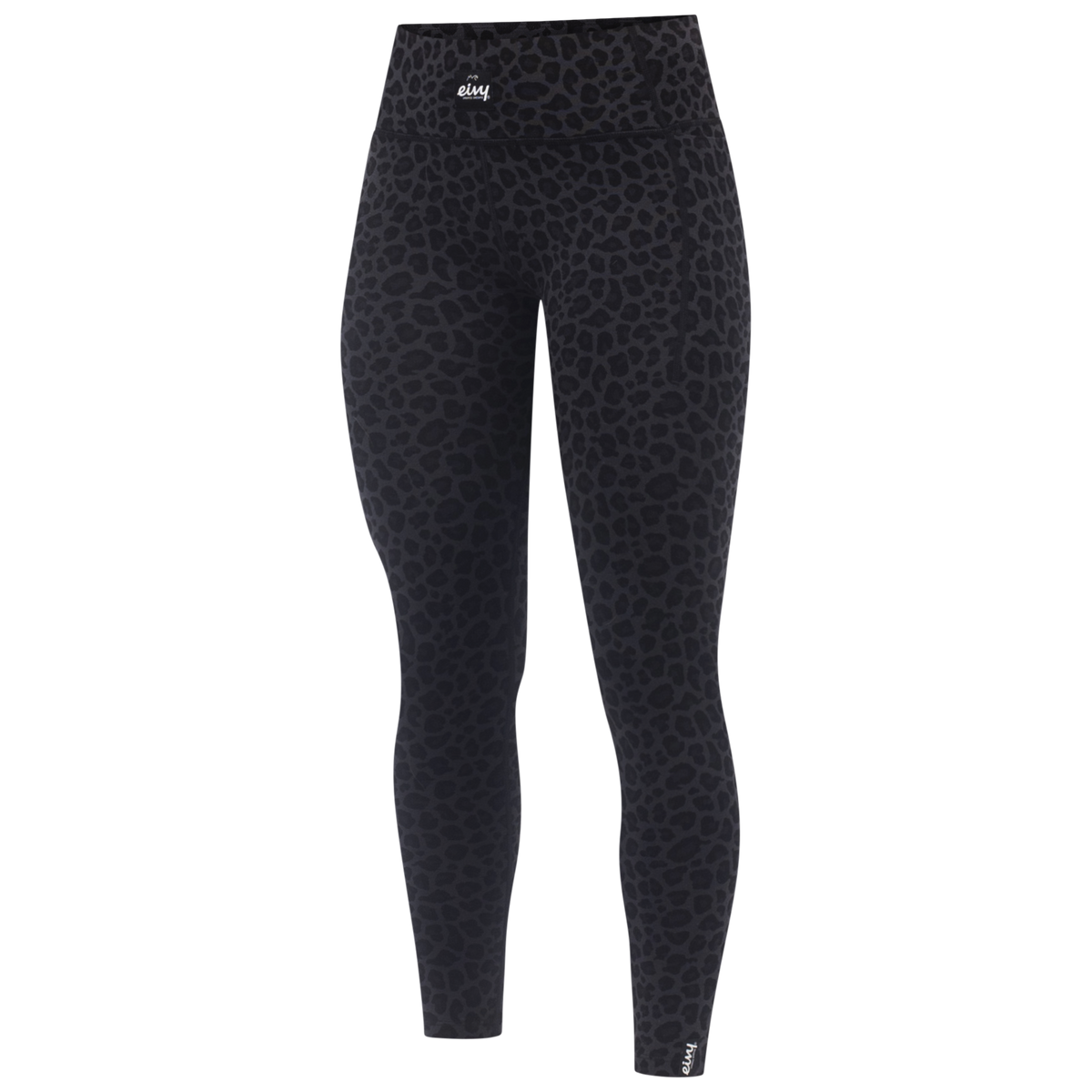 Eivy Pocket Wool Tights 2027 – Black Leopard