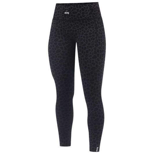 Eivy Pocket Wool Tights 2027 – Black Leopard