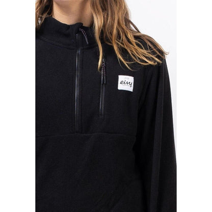 Eivy TECHLIGHT HALFZIP Damen Fleece Black Fleecepullover-Nitrobags-Shop