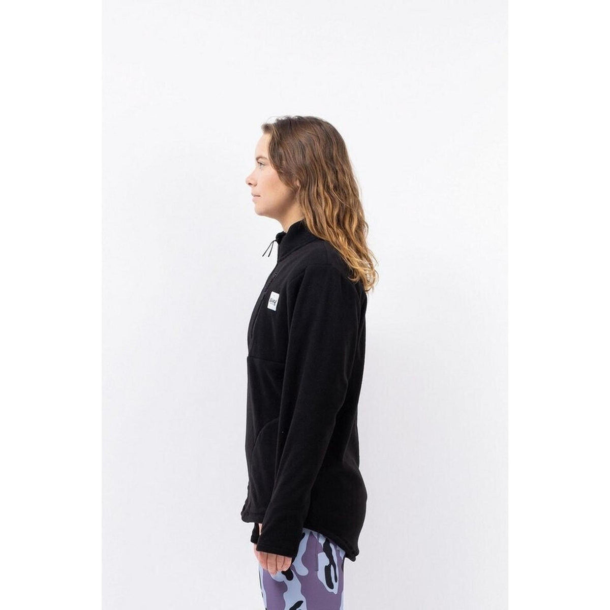 Eivy TECHLIGHT HALFZIP Damen Fleece Black Fleecepullover-Nitrobags-Shop