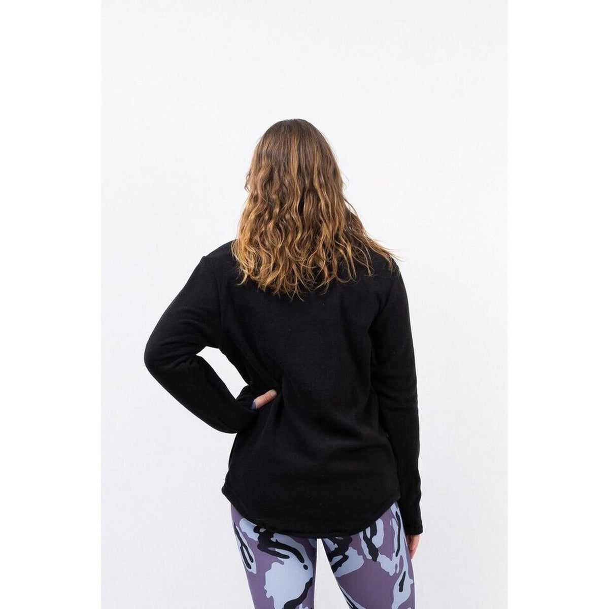 Eivy TECHLIGHT HALFZIP Damen Fleece Black Fleecepullover-Nitrobags-Shop