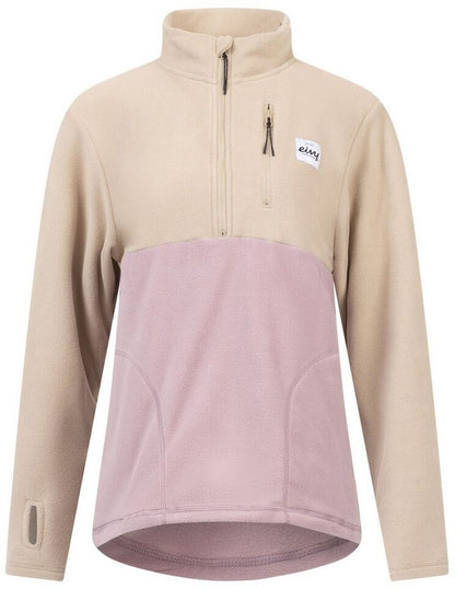 Eivy TECHLIGHT HALFZIP Fleece Sand Faded Woodrose Fleecepullover