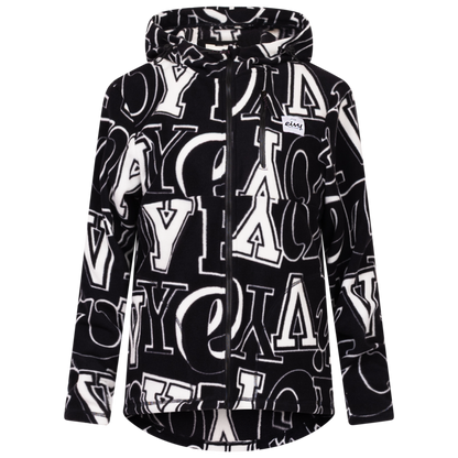 Eivy Techlight Ziphood Fleece 2027 – Typo Black