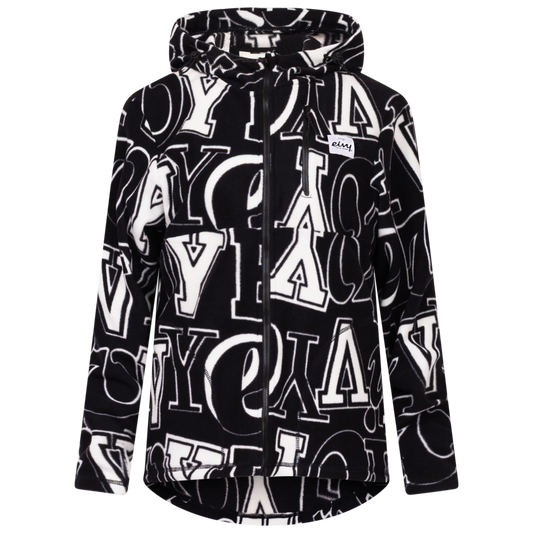 Eivy Techlight Ziphood Fleece 2027 – Typo Black