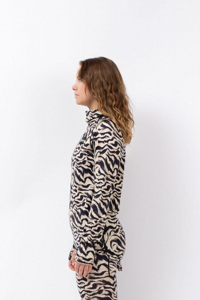 Eivy Damen Icecold Wool Top – Animal Swirl