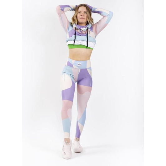 Eivy Pocket Tights Abstract Pastels Damen Leggings